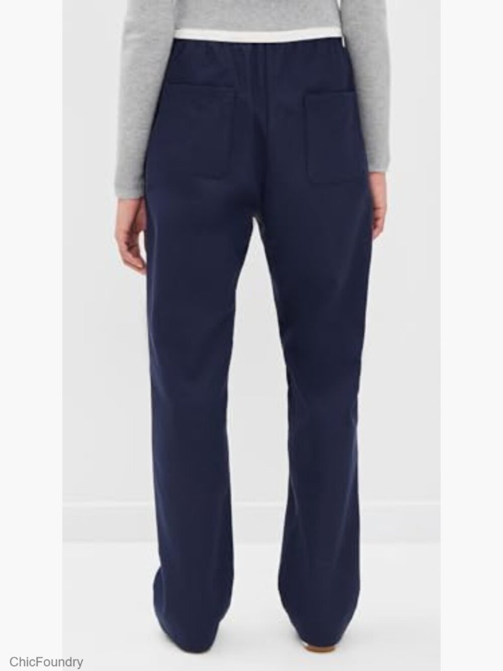 Heavyweight Denim Drawstring Pants, Mid Rise, 30.75 Inseam - Picture 4 of 6